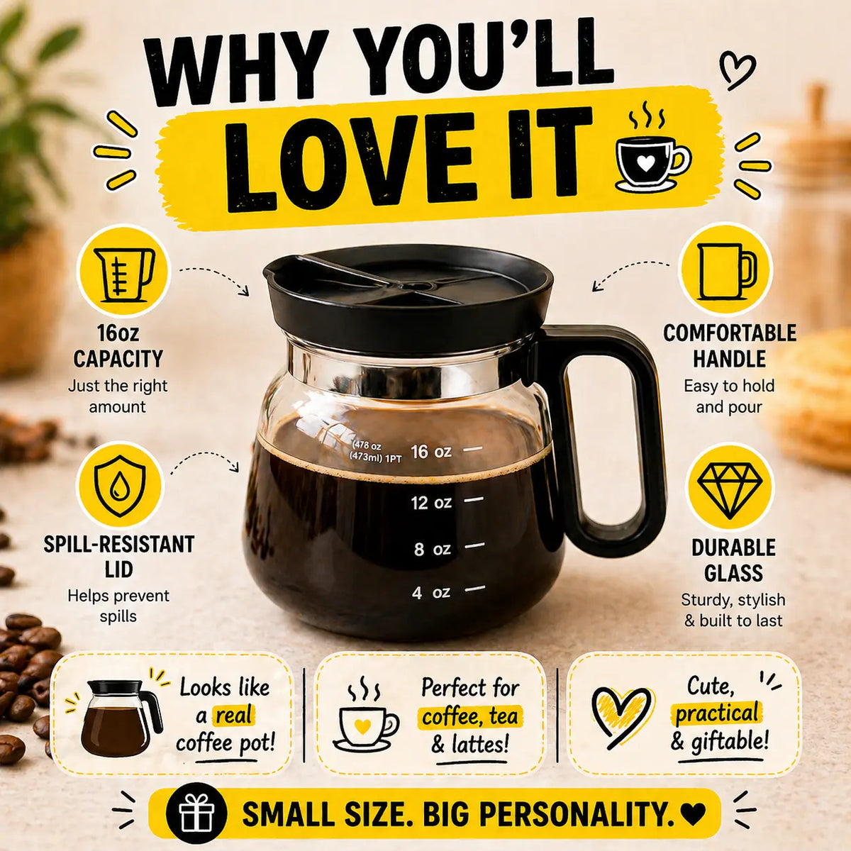 Petite Pot Coffee Mug