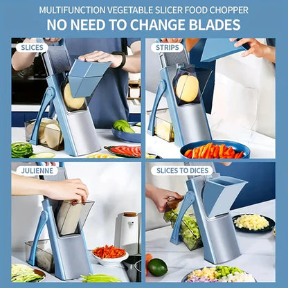 SafeSlice Pro 4-in-1 Adjustable Vegetable Mandoline