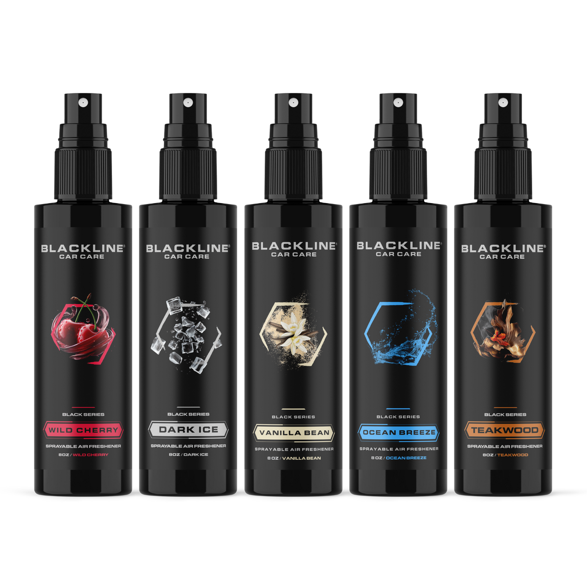Blackline Car Care Black Series Air Freshener & Odor Remover
